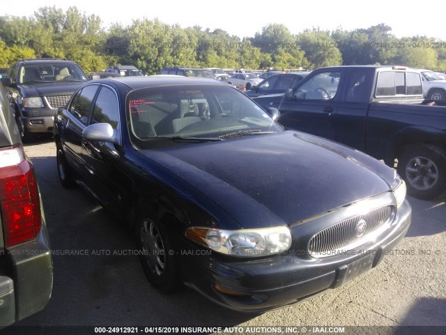 1G4HP52K144171893 - 2004 BUICK LESABRE CUSTOM BLACK photo 1