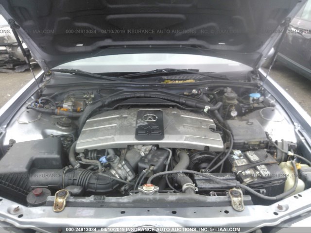 JH4KA9653WC001386 - 1998 ACURA 3.5RL GRAY photo 10