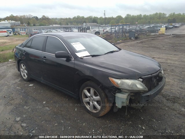 4T1BE46K78U219743 - 2008 TOYOTA CAMRY CE/LE/XLE/SE 黑色 照片 1