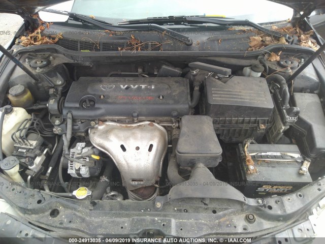 4T1BE46K78U219743 - 2008 TOYOTA CAMRY CE/LE/XLE/SE 黑色 照片 10