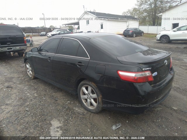 4T1BE46K78U219743 - 2008 TOYOTA CAMRY CE/LE/XLE/SE 黑色 照片 3