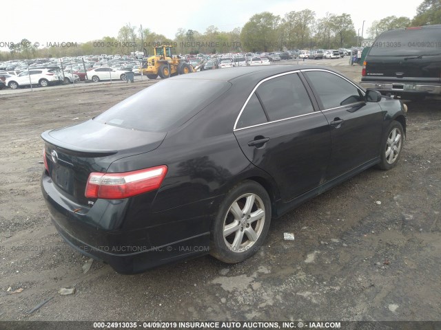 4T1BE46K78U219743 - 2008 TOYOTA CAMRY CE/LE/XLE/SE 黑色 照片 4