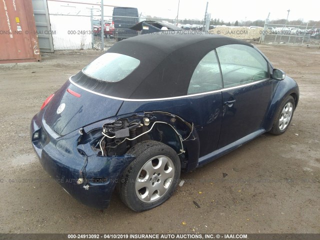3VWCK21Y83M304618 - 2003 VOLKSWAGEN NEW BEETLE GLS 蓝色 照片 6
