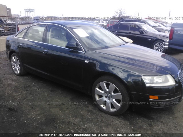 WAUDG74F85N094236 - 2005 AUDI A6 3.2 QUATTRO GREEN photo 1