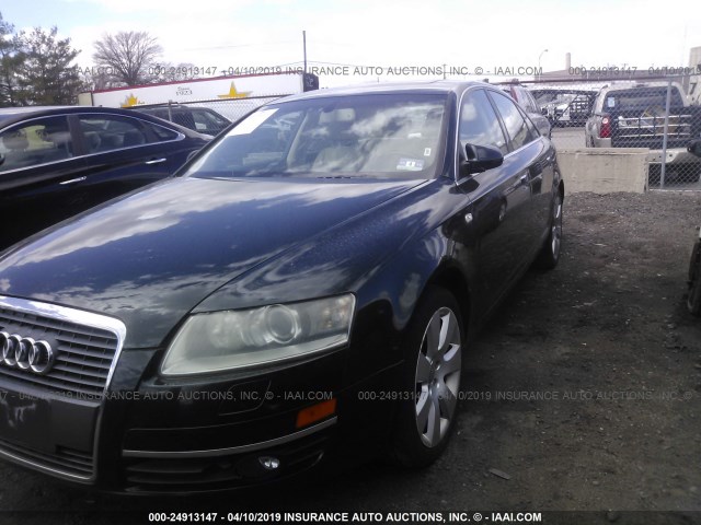 WAUDG74F85N094236 - 2005 AUDI A6 3.2 QUATTRO GREEN photo 2