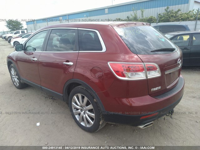 JM3TB28Y070112988 - 2007 MAZDA CX-9 RED photo 3