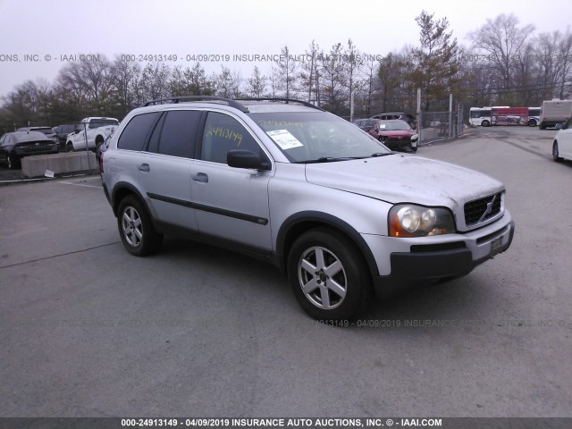 YV1CZ59H041050402 - 2004 VOLVO XC90 SILVER photo 1