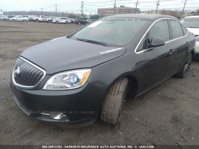 1G4PW5SK9G4128373 - 2016 BUICK VERANO SPORT TOURING BROWN photo 2