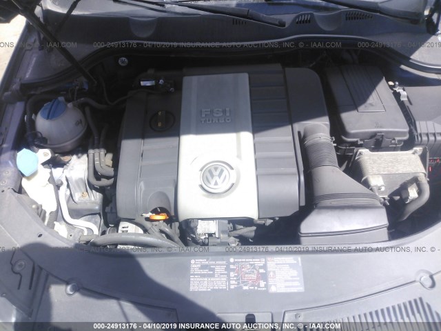 WVWAK73C47P077629 - 2007 VOLKSWAGEN PASSAT 2.0T/WOLFSBURG BLUE photo 10