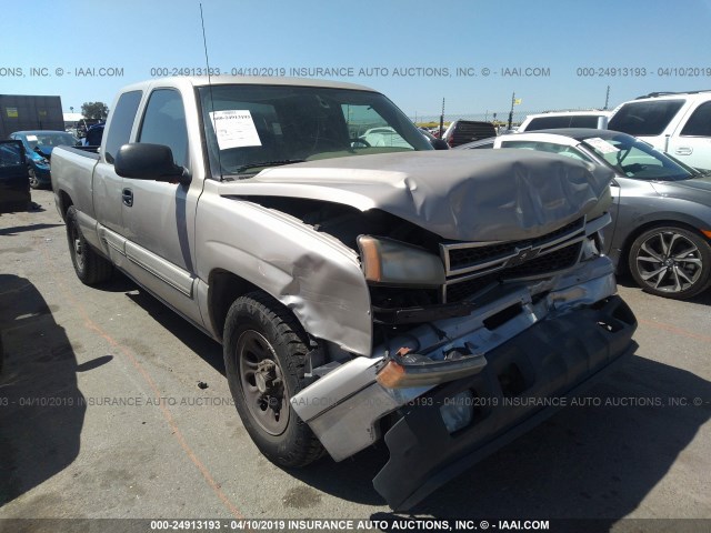 1GCEC19V96Z141106 - 2006 CHEVROLET SILVERADO C1500 TAN photo 1