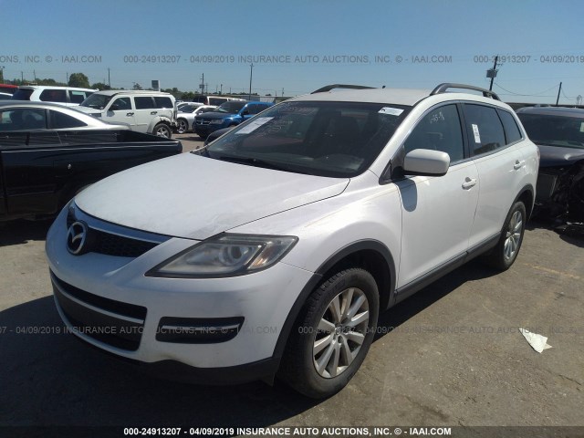 JM3TB28Y570108533 - 2007 MAZDA CX-9 WHITE photo 2