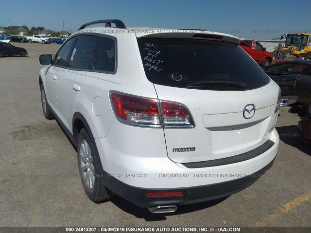 JM3TB28Y570108533 - 2007 MAZDA CX-9 WHITE photo 3