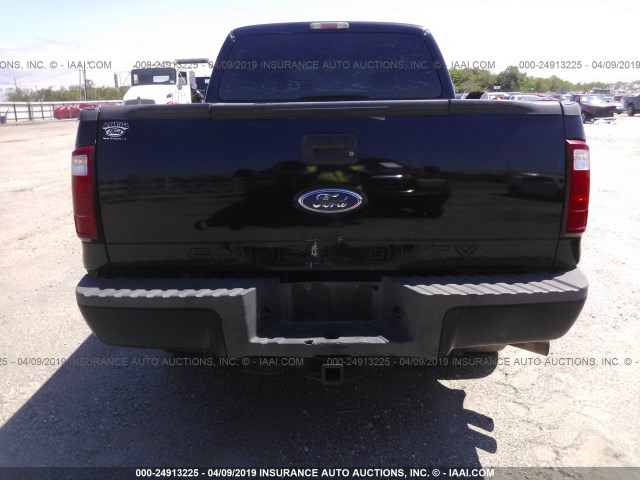 1FTWW31RX8EB00208 - 2008 FORD F350 SRW SUPER DUTY BLACK photo 8