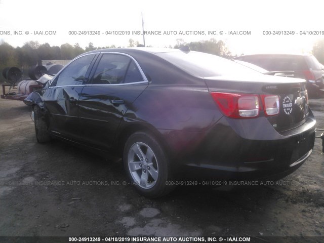 1G11B5SL1EF277384 - 2014 CHEVROLET MALIBU LS BLACK photo 3