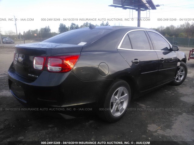 1G11B5SL1EF277384 - 2014 CHEVROLET MALIBU LS BLACK photo 4