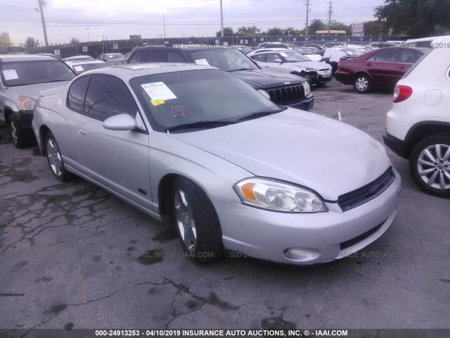 2G1WL15C979258164 - 2007 CHEVROLET MONTE CARLO SS ვერცხლისფერი ფოტო 1