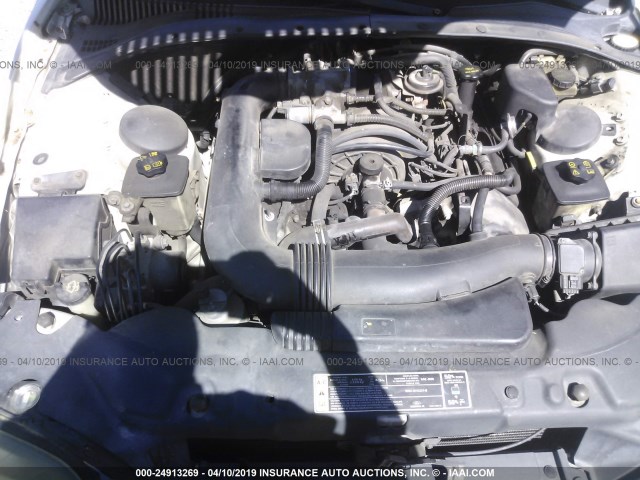 1LNHM87A21Y731046 - 2001 LINCOLN LS CREAM photo 10