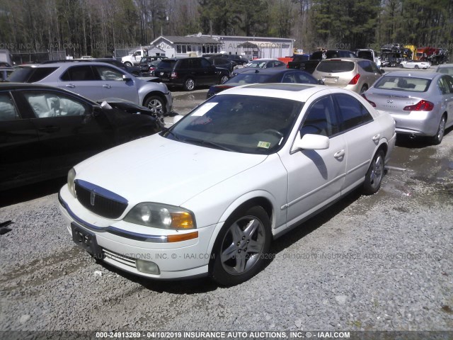 1LNHM87A21Y731046 - 2001 LINCOLN LS CREAM photo 2