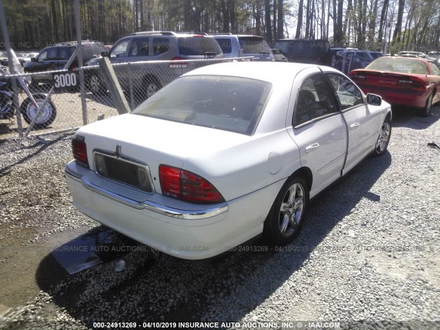 1LNHM87A21Y731046 - 2001 LINCOLN LS CREAM photo 4