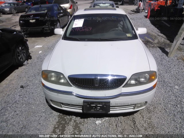 1LNHM87A21Y731046 - 2001 LINCOLN LS CREAM photo 6