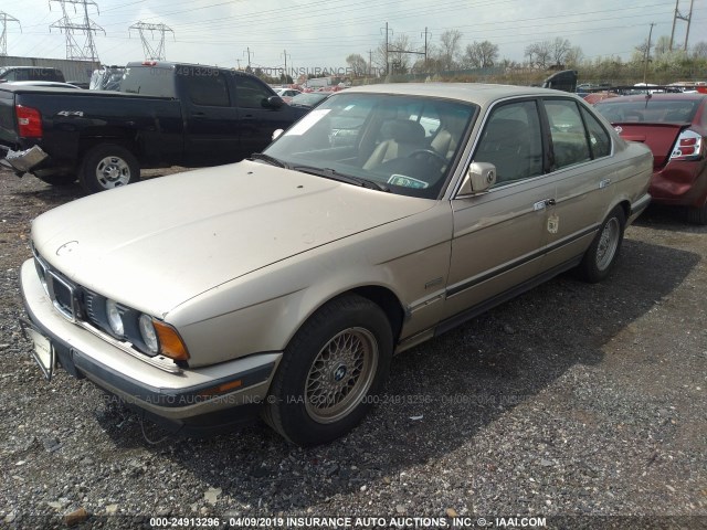 WBAHD231XLBF67042 - 1990 BMW 535 I AUTOMATIC BEIGE photo 2