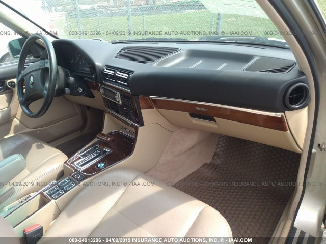 WBAHD231XLBF67042 - 1990 BMW 535 I AUTOMATIC BEIGE photo 5