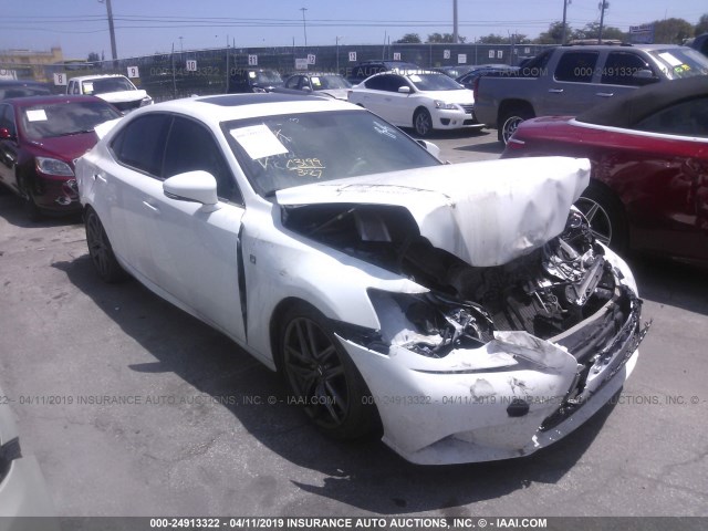 JTHBE1D29G5026992 - 2016 LEXUS IS 350 WHITE photo 1