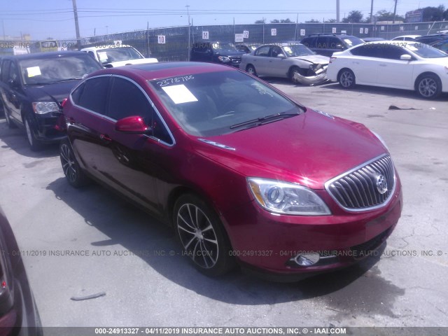 1G4PR5SK9H4107239 - 2017 BUICK VERANO SPORT TOURING RED photo 1