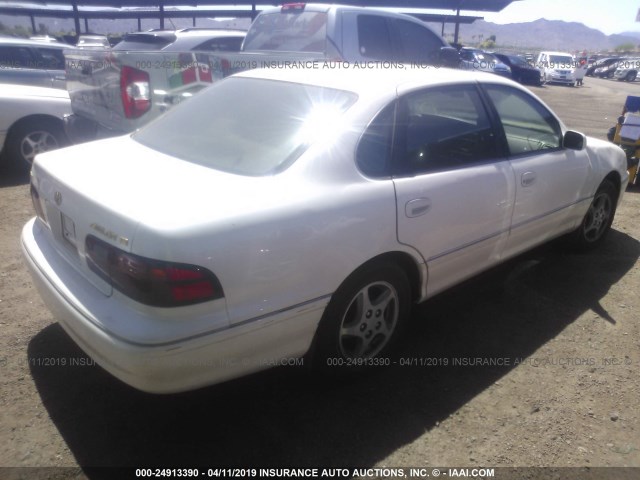 4T1BF18B8WU250022 - 1998 TOYOTA AVALON XL/XLS WHITE photo 4