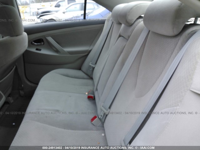 4T4BE46K79R050783 - 2009 TOYOTA CAMRY SE/LE/XLE RED photo 8