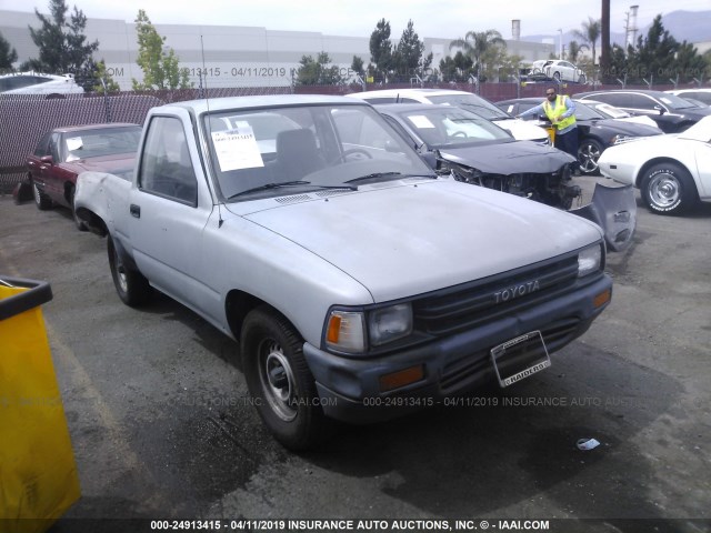 JT4RN81A1L5071827 - 1990 TOYOTA PICKUP 1/2 TON SHORT WHEELBASE SILVER photo 1