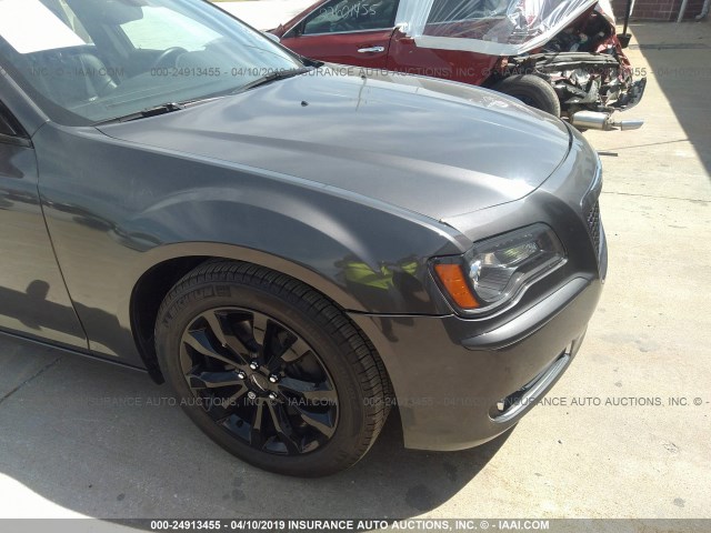 2C3CCAGT3EH331883 - 2014 CHRYSLER 300 GRAY photo 6