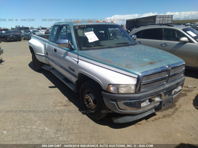 3B7MC33C6TM122069 - 1996 DODGE RAM 3500 BLUE photo 1