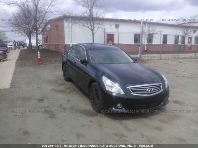 JN1CV6AR9CM971450 - 2012 INFINITI G37 BLACK photo 1