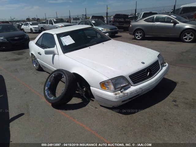 WDBFA63F6TF135557 - 1996 MERCEDES-BENZ SL 320 WHITE photo 1