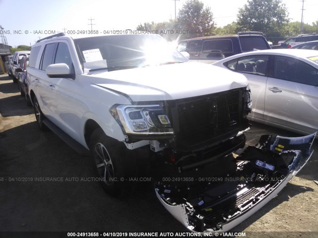 1FMJK1HT6KEA35954 - 2019 FORD EXPEDITION MAX XLT WHITE photo 1