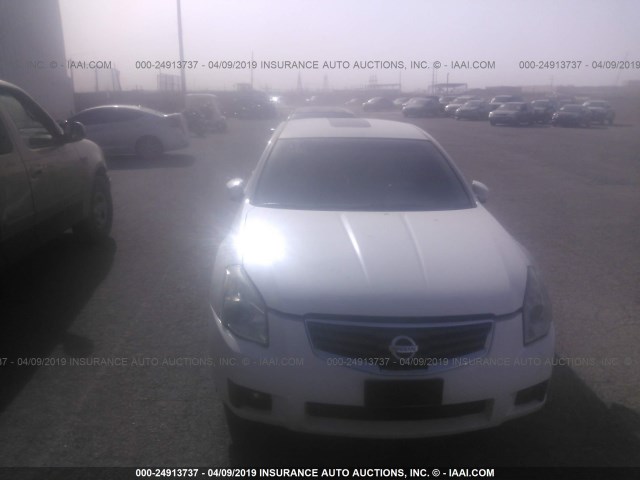 1N4BA41EX7C854029 - 2007 NISSAN MAXIMA SE/SL WHITE photo 6