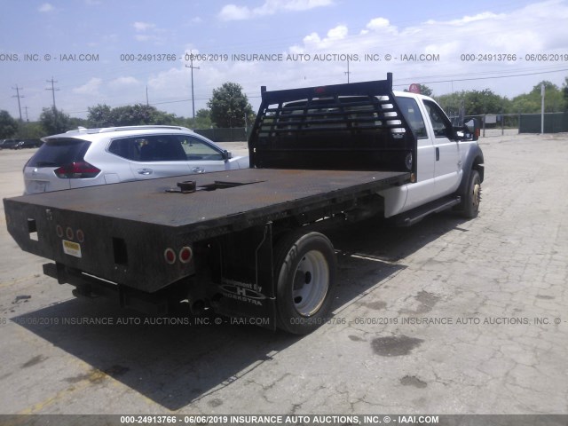 1FD0W5HT2DEA84286 - 2013 FORD F550 WHITE photo 4