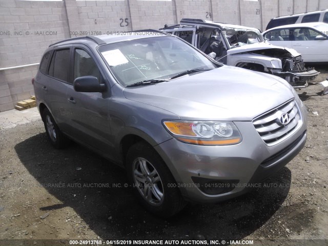 5XYZG3AB2BG026763 - 2011 HYUNDAI SANTA FE GLS GRAY photo 1