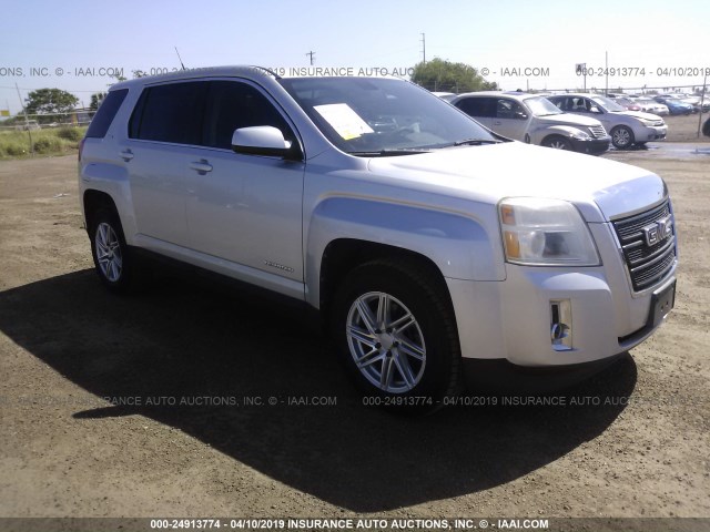 2CTALBEW5A6292777 - 2010 GMC TERRAIN SLE SILVER photo 1