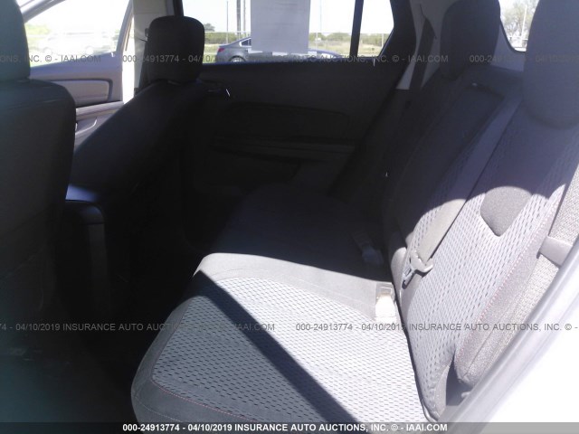 2CTALBEW5A6292777 - 2010 GMC TERRAIN SLE SILVER photo 8