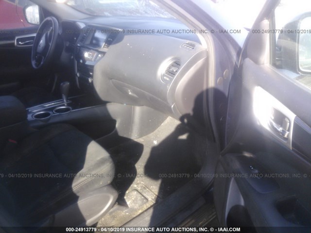 5N1AR2MNXEC668157 - 2014 NISSAN PATHFINDER S/SV/SL/PLATINUM BLUE photo 5