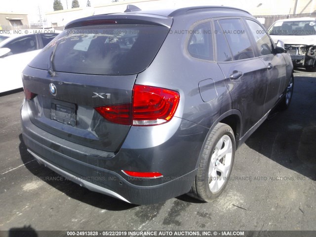 WBAVM1C51FV319021 - 2015 BMW X1 SDRIVE28I GRAY photo 4