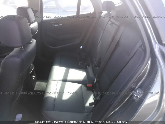 WBAVM1C51FV319021 - 2015 BMW X1 SDRIVE28I GRAY photo 8