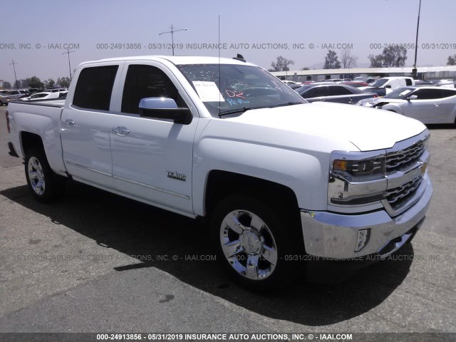 3GCPCSEC0GG365501 - 2016 CHEVROLET SILVERADO C1500 LTZ WHITE photo 1