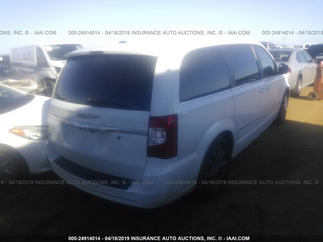2C4RC1HGXGR233048 - 2016 CHRYSLER TOWN & COUNTRY S WHITE photo 4