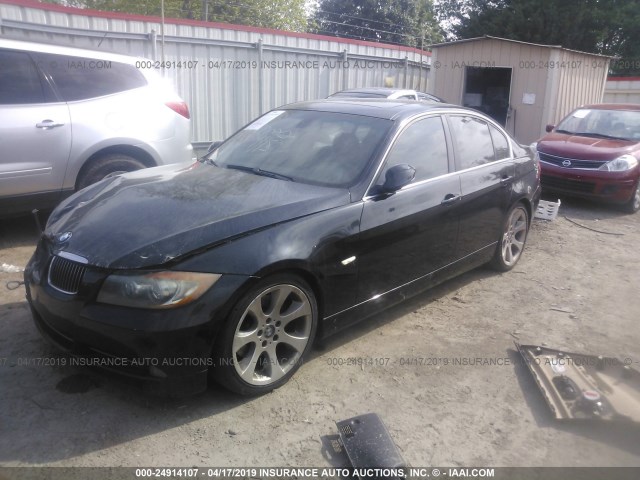 WBAVB33506KR81143 - 2006 BMW 330 I BLACK photo 2