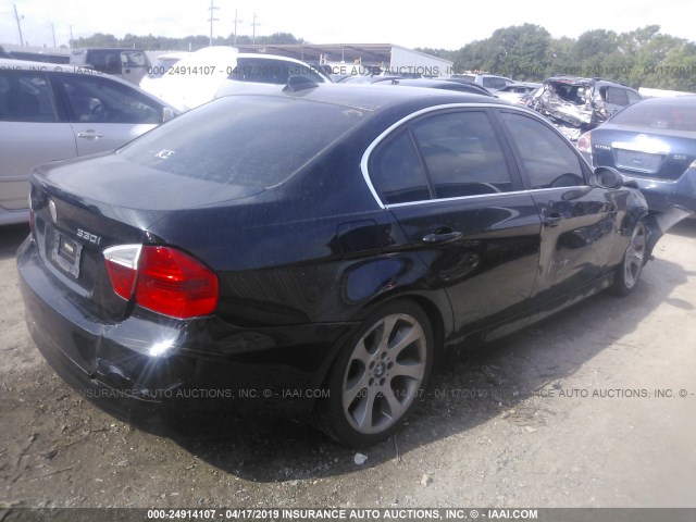 WBAVB33506KR81143 - 2006 BMW 330 I BLACK photo 4