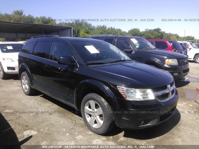 3D4PG5FV0AT126781 - 2010 DODGE JOURNEY SXT BLACK photo 1