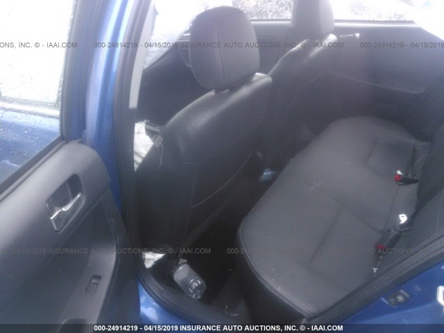 JA32V2FW1HU002828 - 2017 MITSUBISHI LANCER ES/SE/SEL BLUE photo 8